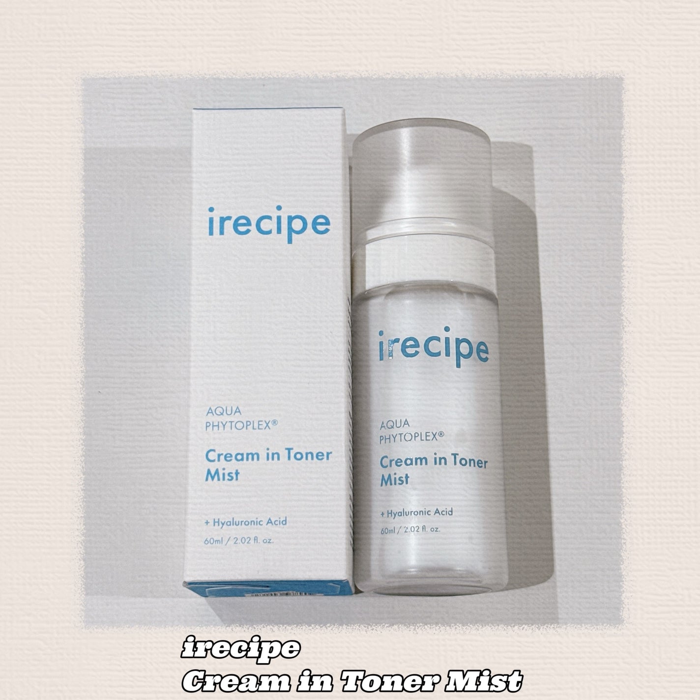 アクアフィトフレックス クリームイントナーミスト/irecipe/ミスト状化粧水を使ったクチコミ(1枚目)