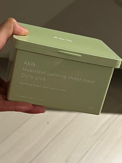 ドクダミシートマスクデイリーピック/Abib /シートマスク・パックを使ったクチコミ(1枚目)