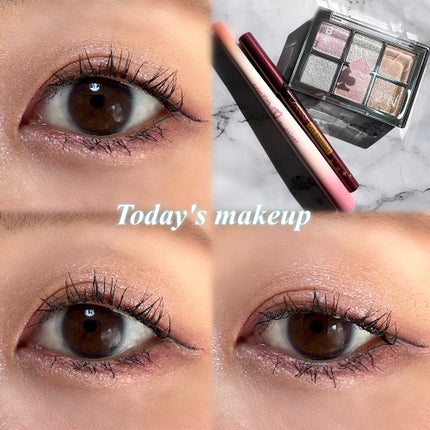 ジェルアイライナー/CEZANNE/ジェルアイライナーを使ったクチコミ(1枚目)