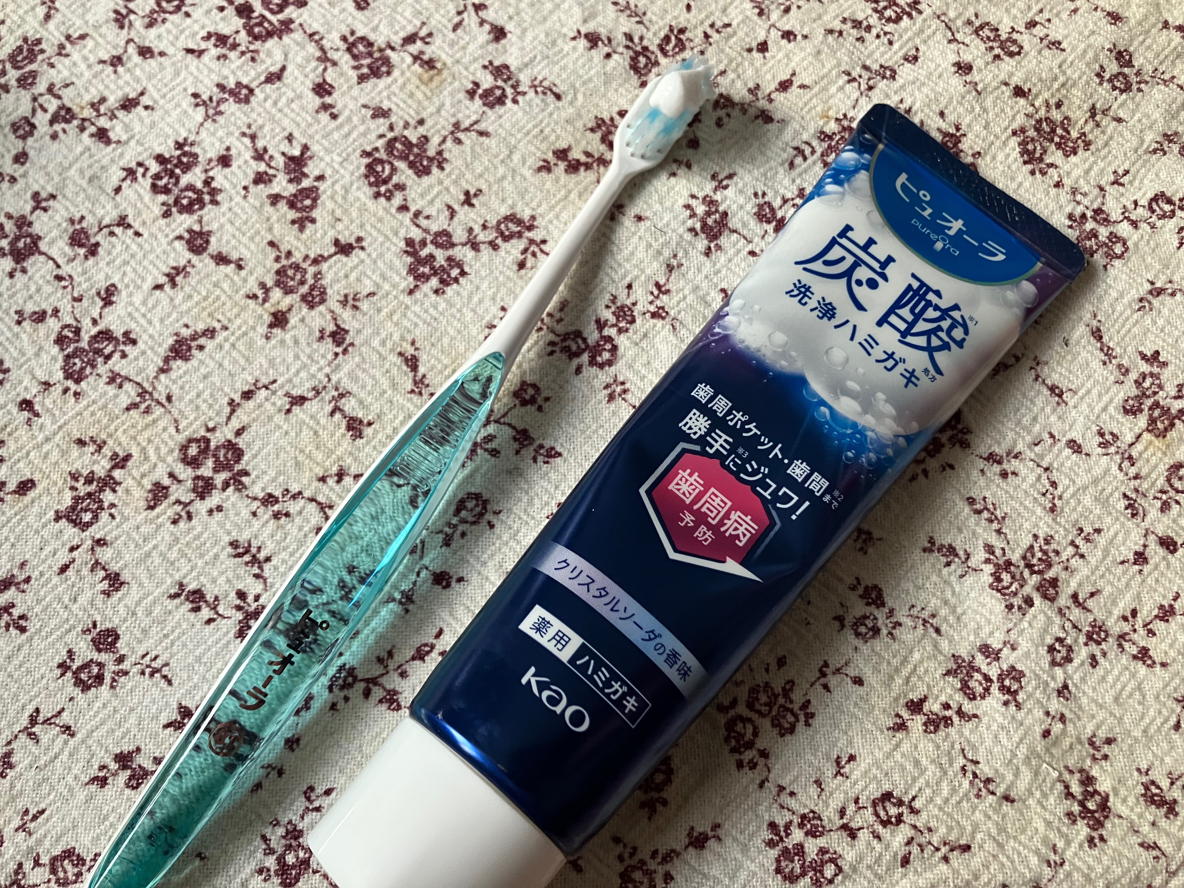 ピュオーラ 炭酸ハミガキ【医薬部外品】/ピュオーラ/歯磨き粉を使ったクチコミ（2枚目）