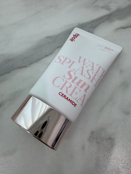 ウォータースプラッシュサンクリーム セラミド/espoir/日焼け止めクリームを使ったクチコミ(5枚目)