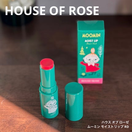 ムーミン モイストリップ RD/ハウス オブ ローゼ/リップクリームを使ったクチコミ(1枚目)