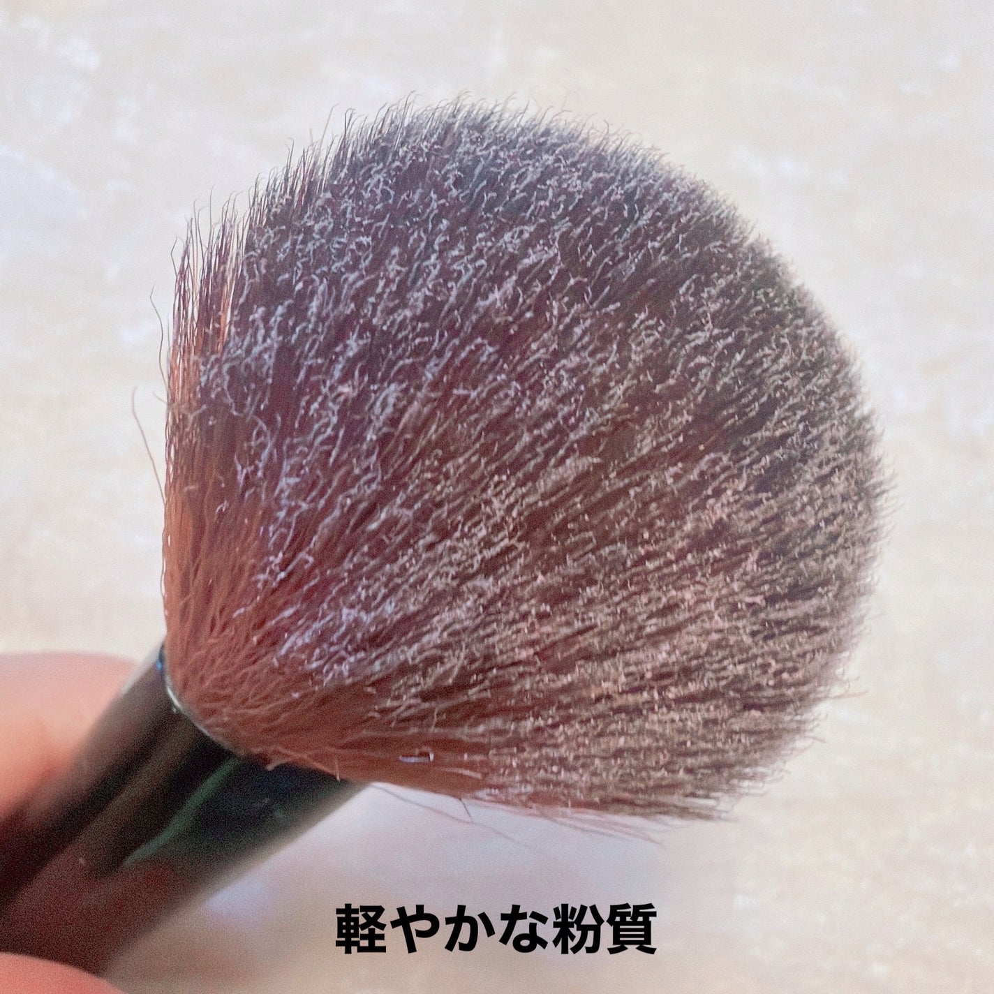 ぽわんチーク/muice/パウダーチークを使ったクチコミ(4枚目)