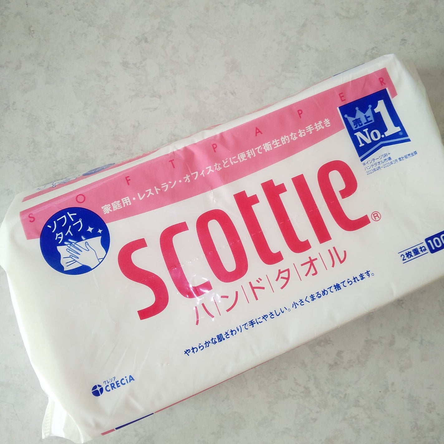 スコッティ ハンドタオル/日本製紙クレシア/その他を使ったクチコミ(1枚目)