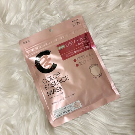 肌美精 カラーエッセンスマスク ピンク/肌美精/シートマスク・パックを使ったクチコミ(1枚目)