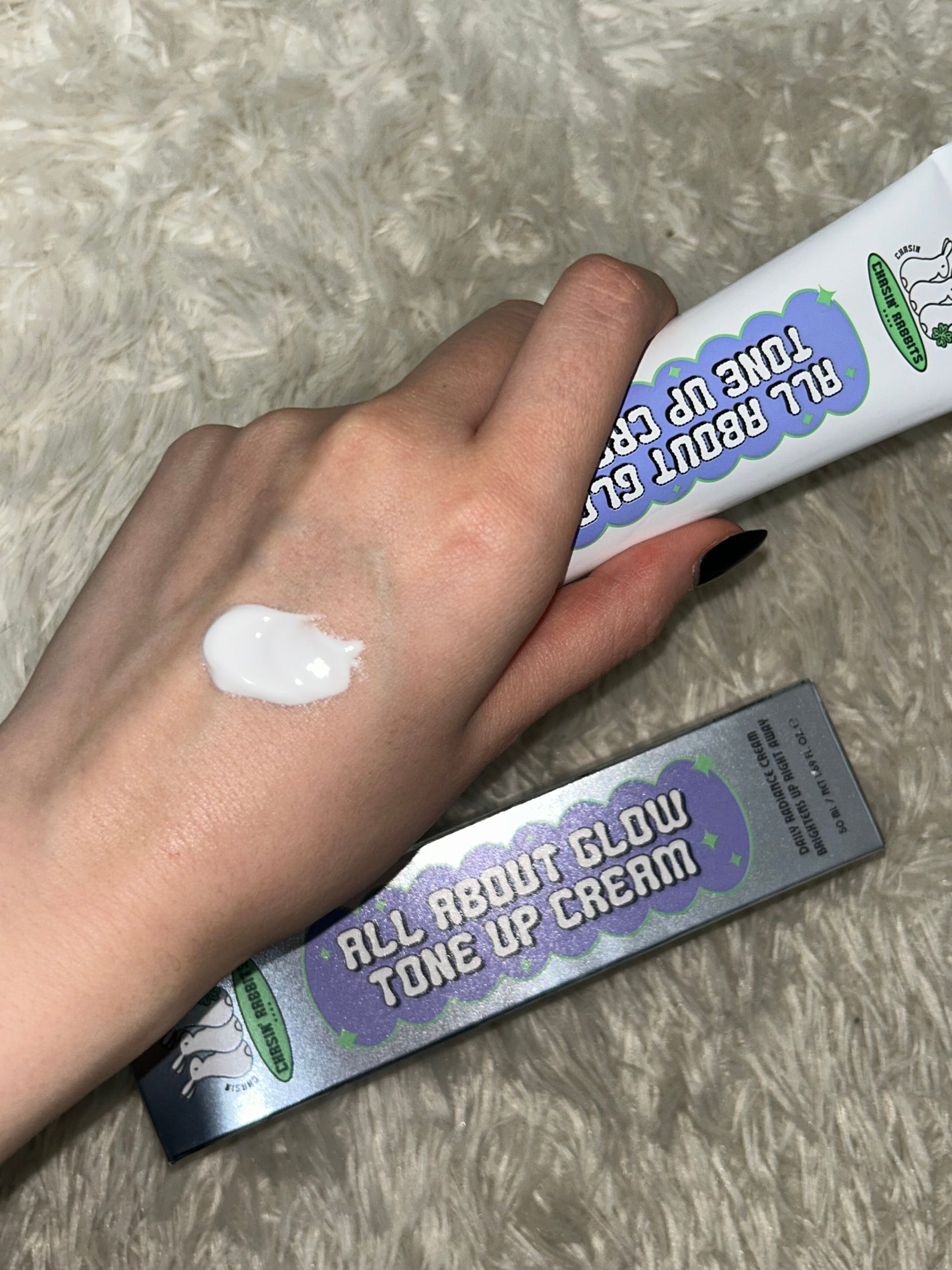 オールアバウトグロウトーンアップクリーム/CHASIN'RABBITS/化粧下地を使ったクチコミ(2枚目)