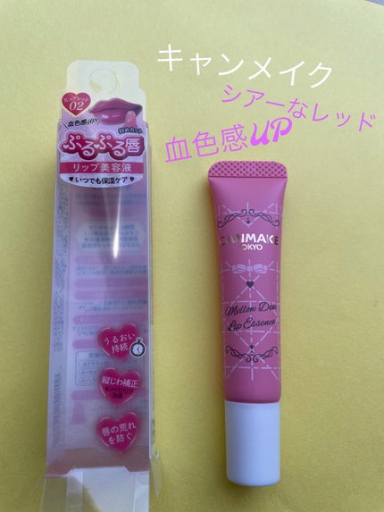 メロウデューリップエッセンス/キャンメイク/リップケアを使ったクチコミ(1枚目)