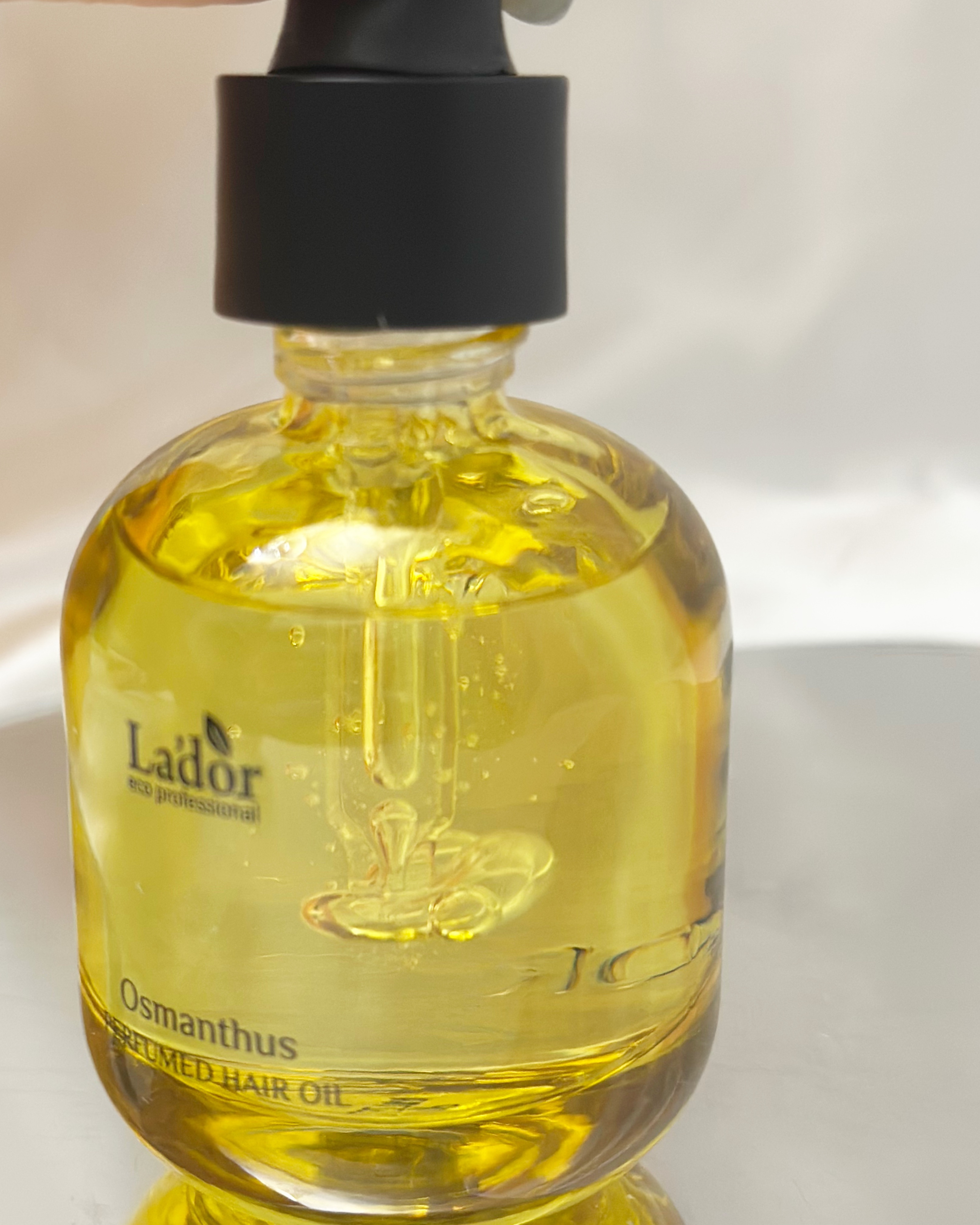 パフュームヘアオイル オスマンサス/La'dor/ヘアオイルを使ったクチコミ（3枚目）