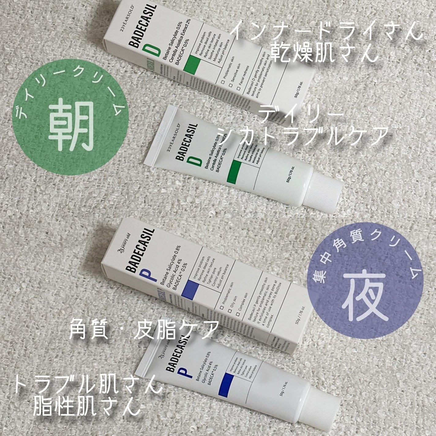 バデカシルDクリーム/23years old/フェイスクリームを使ったクチコミ(3枚目)