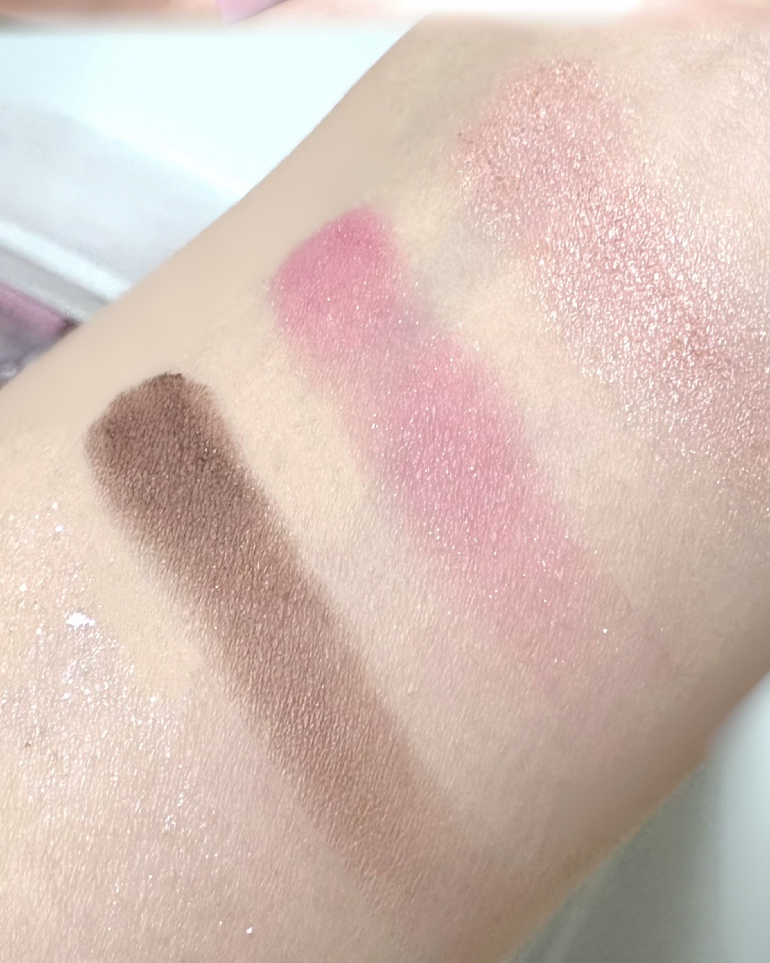 バブアイカラーパレット/minum/アイシャドウパレットを使ったクチコミ（2枚目）