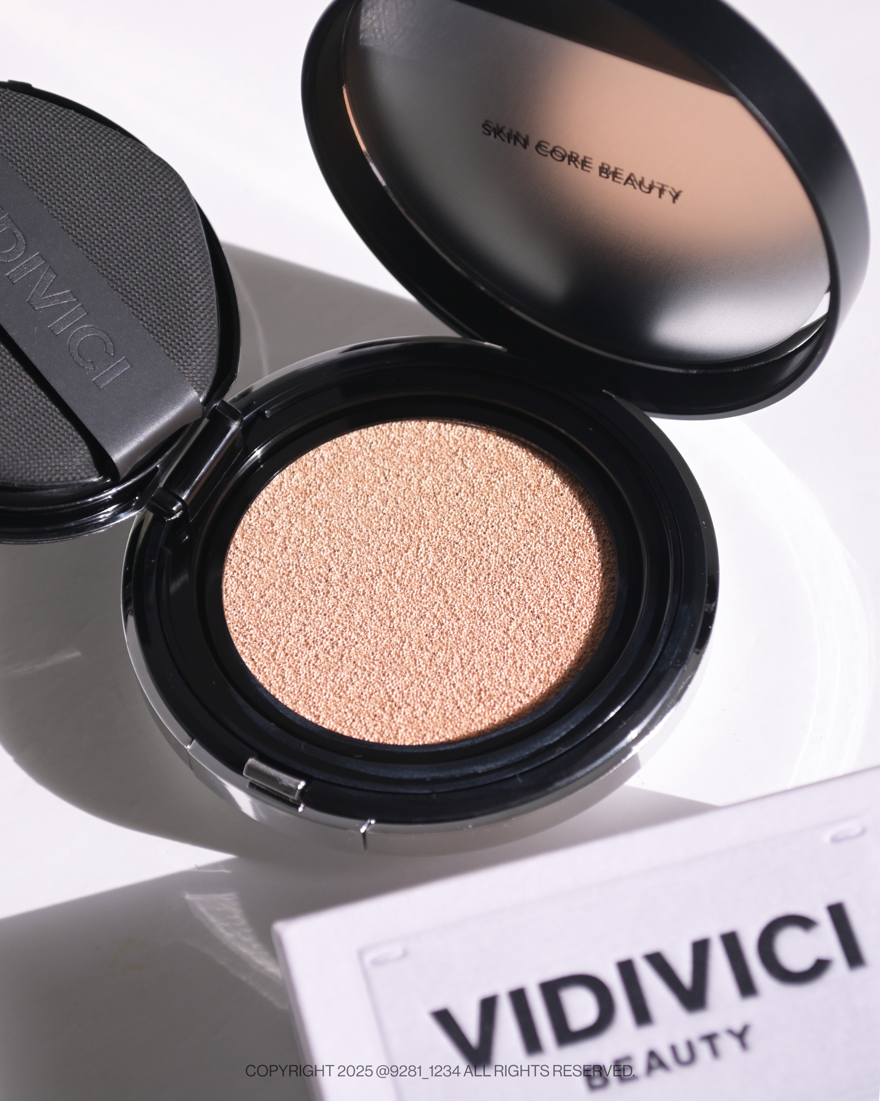 ブラックパーフェクション カバーフィットクッション/VIDIVICI/クッションファンデーションを使ったクチコミ（3枚目）