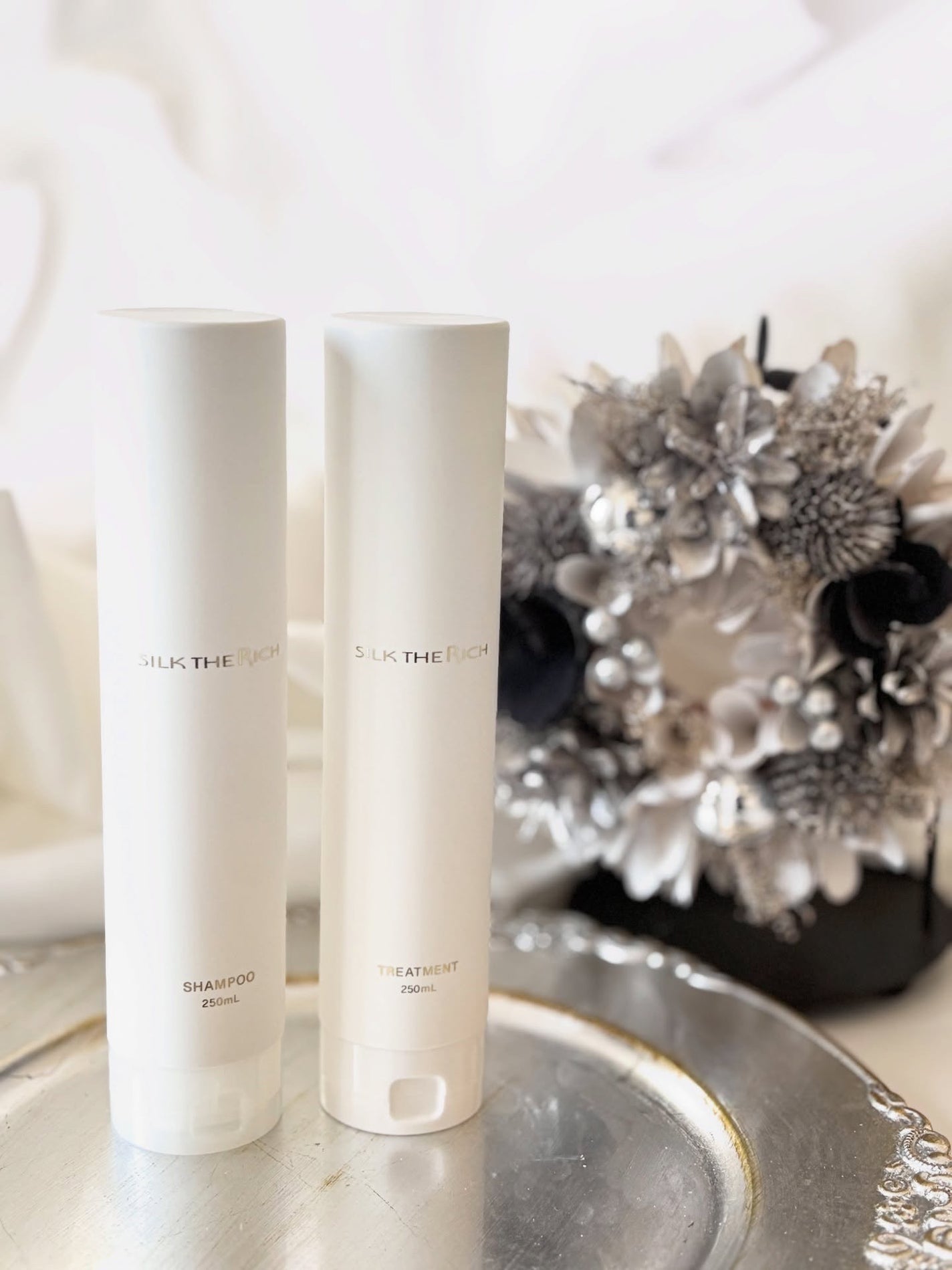 SILK THE RICH モイスト&リペア シャンプー・トリートメント/SILK THE RICH/市販シャンプーを使ったクチコミ(1枚目)