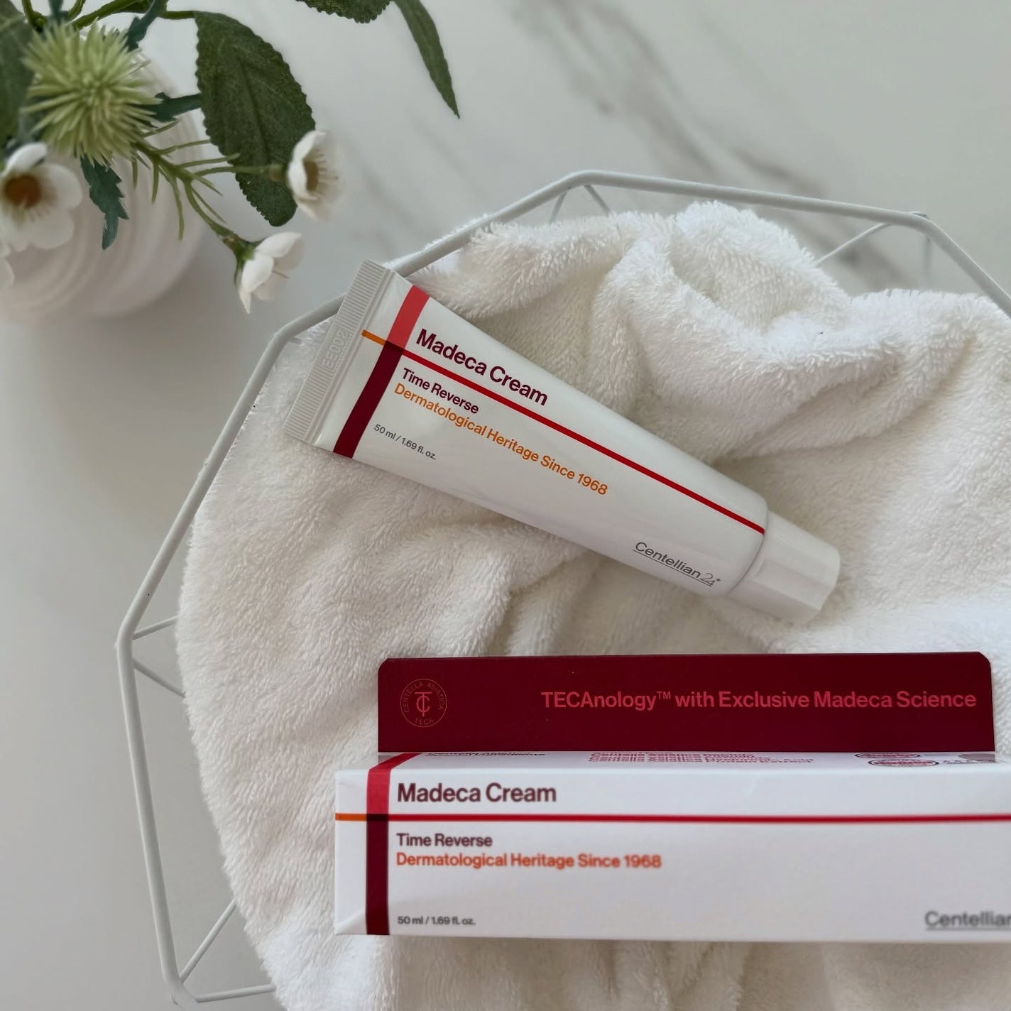 マデカクリームタイムリバース/センテリアン24/フェイスクリームを使ったクチコミ(5枚目)