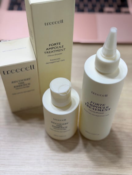 リカバリー オイルエッセンス/treecell/アウトバストリートメントを使ったクチコミ(1枚目)