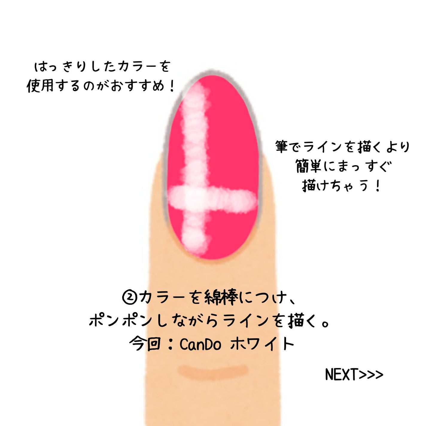 ジェルネイル(ライト対応)/セリア/ジェルネイルを使ったクチコミ(4枚目)