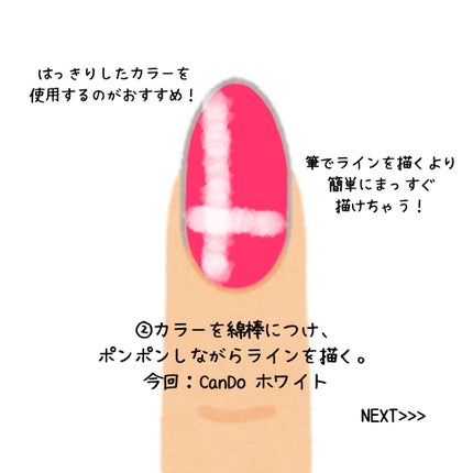 ジェルネイル(ライト対応)/セリア/ジェルネイルを使ったクチコミ(4枚目)