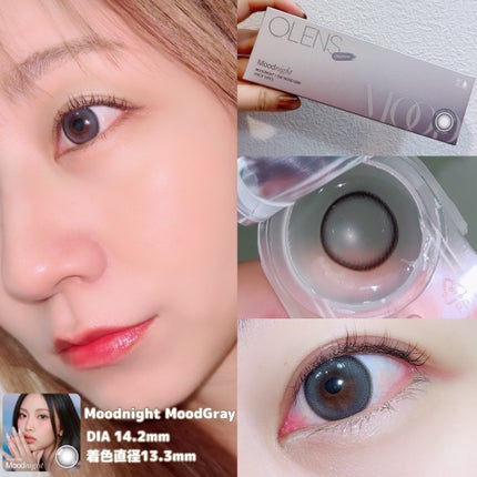 Moodnight 1day/OLENS/カラーコンタクトレンズを使ったクチコミ(3枚目)