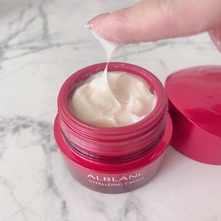 バイタライジングクリーム/ALBLANC/フェイスクリームを使ったクチコミ(4枚目)