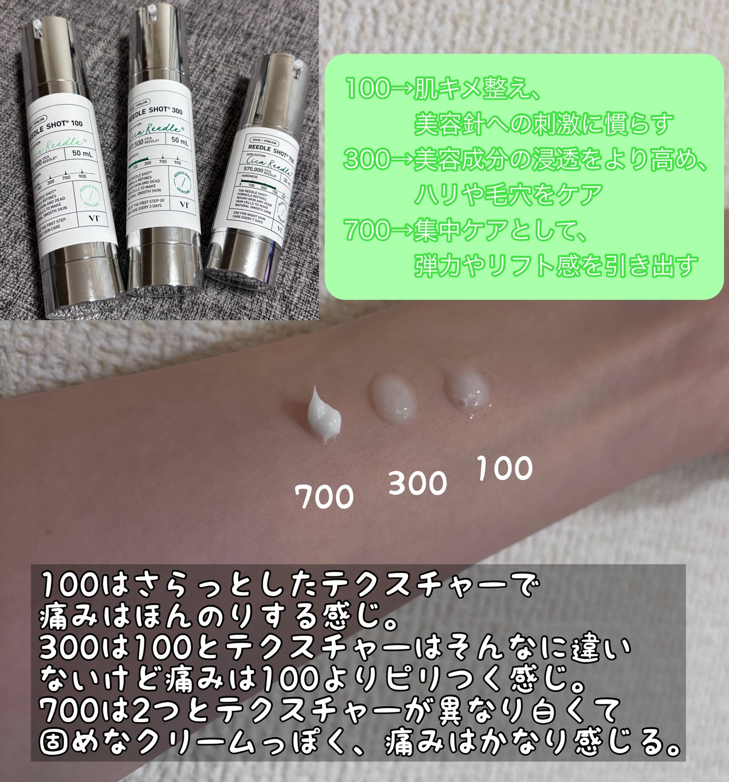 リードルショット100/VT/美容液を使ったクチコミ(2枚目)