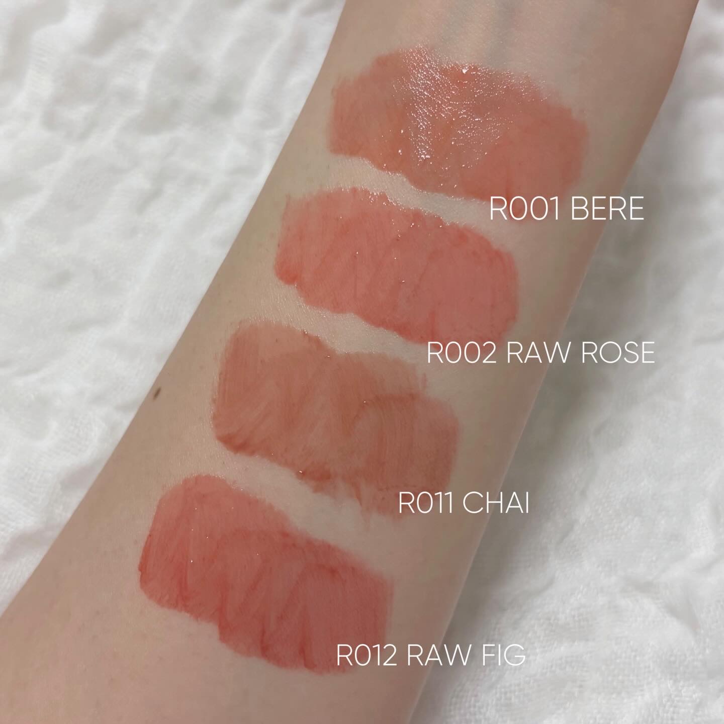 ロウグロウジェルティント R012 ロウ・フィグ（ミニ）/hince/リップティントを使ったクチコミ（2枚目）