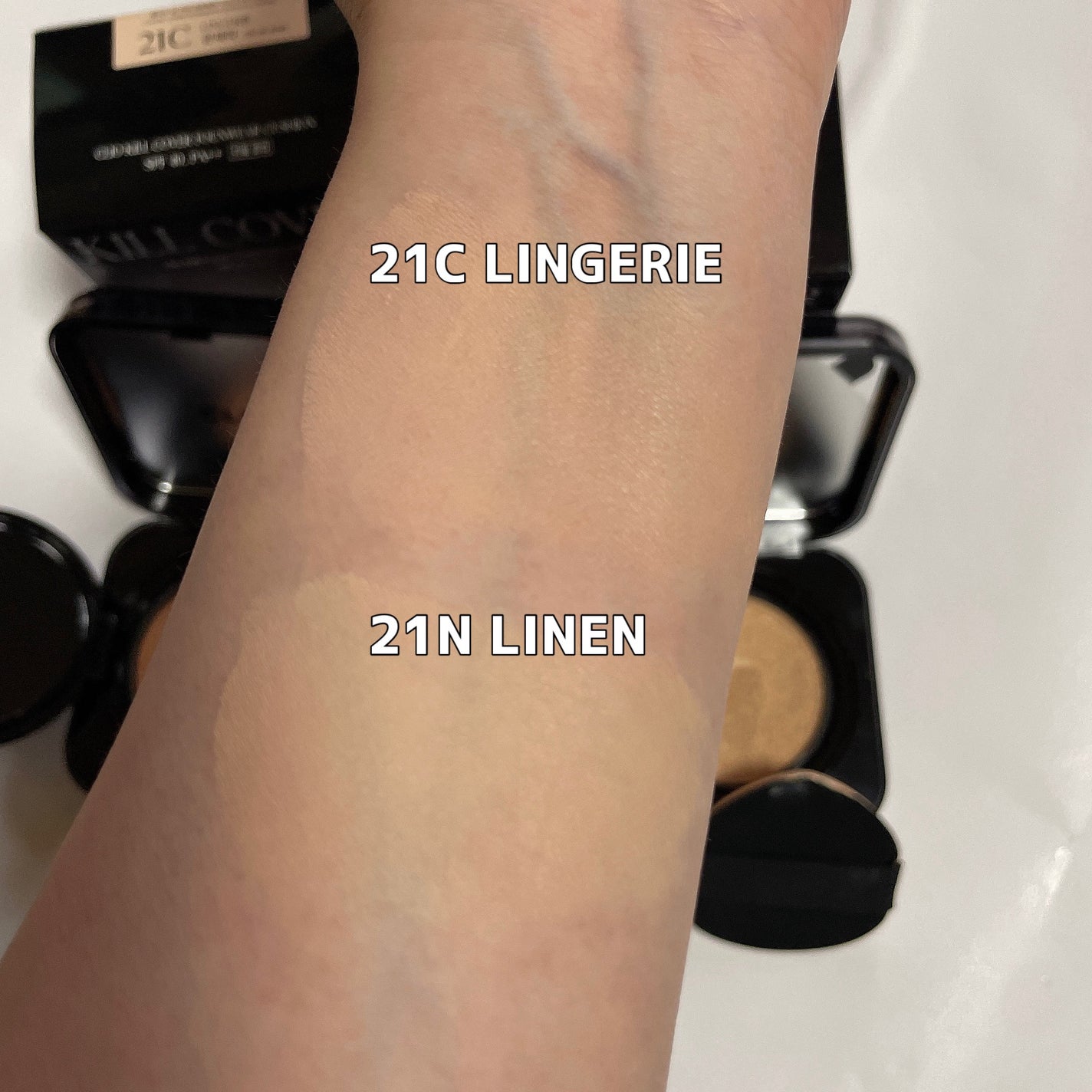 キル カバー ファンウェア クッション/CLIO/クッションファンデーションを使ったクチコミ(4枚目)