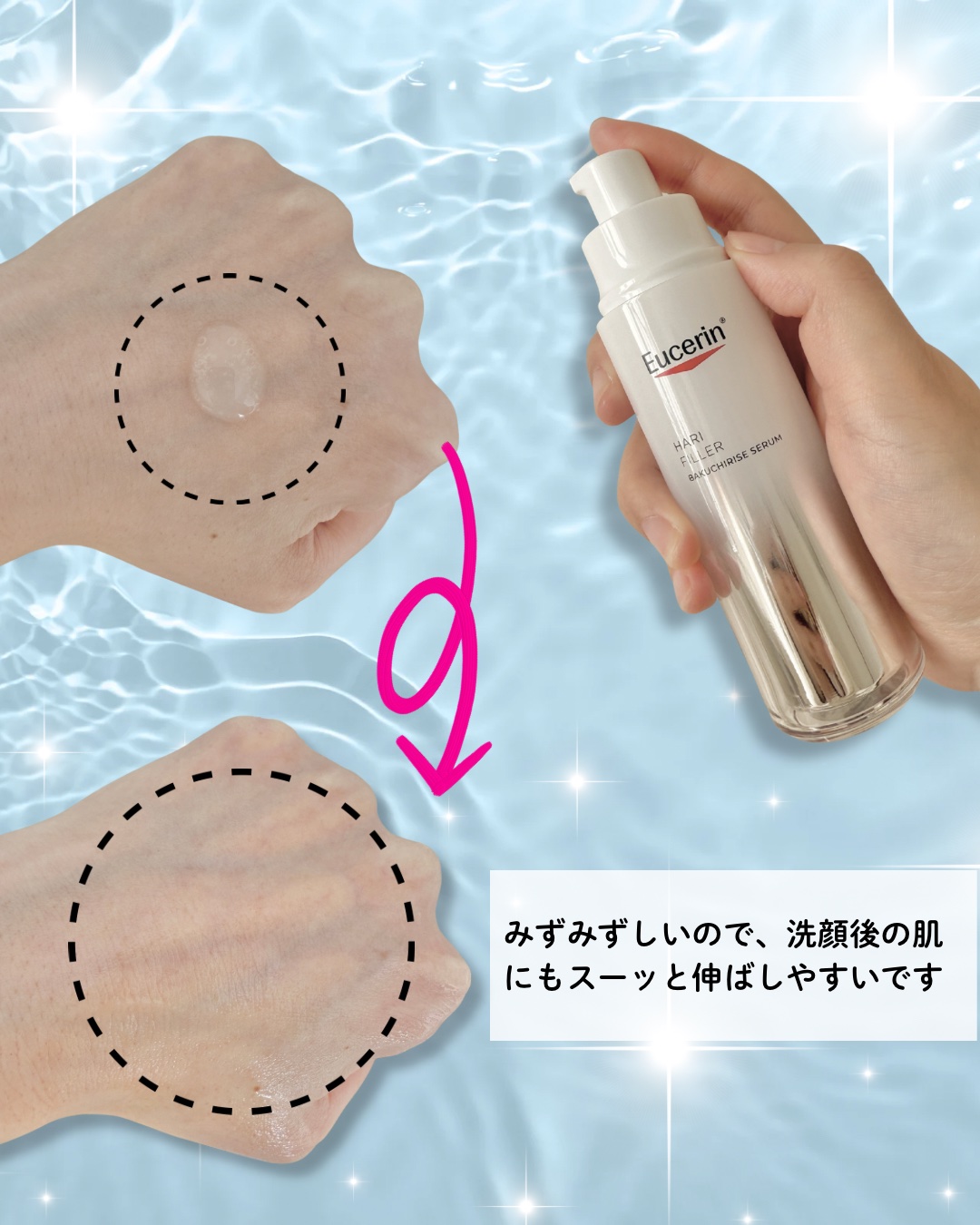 ユーセリン ハリフィラー バクチライズセラム<美容液>/Eucerin/美容液を使ったクチコミ（2枚目）