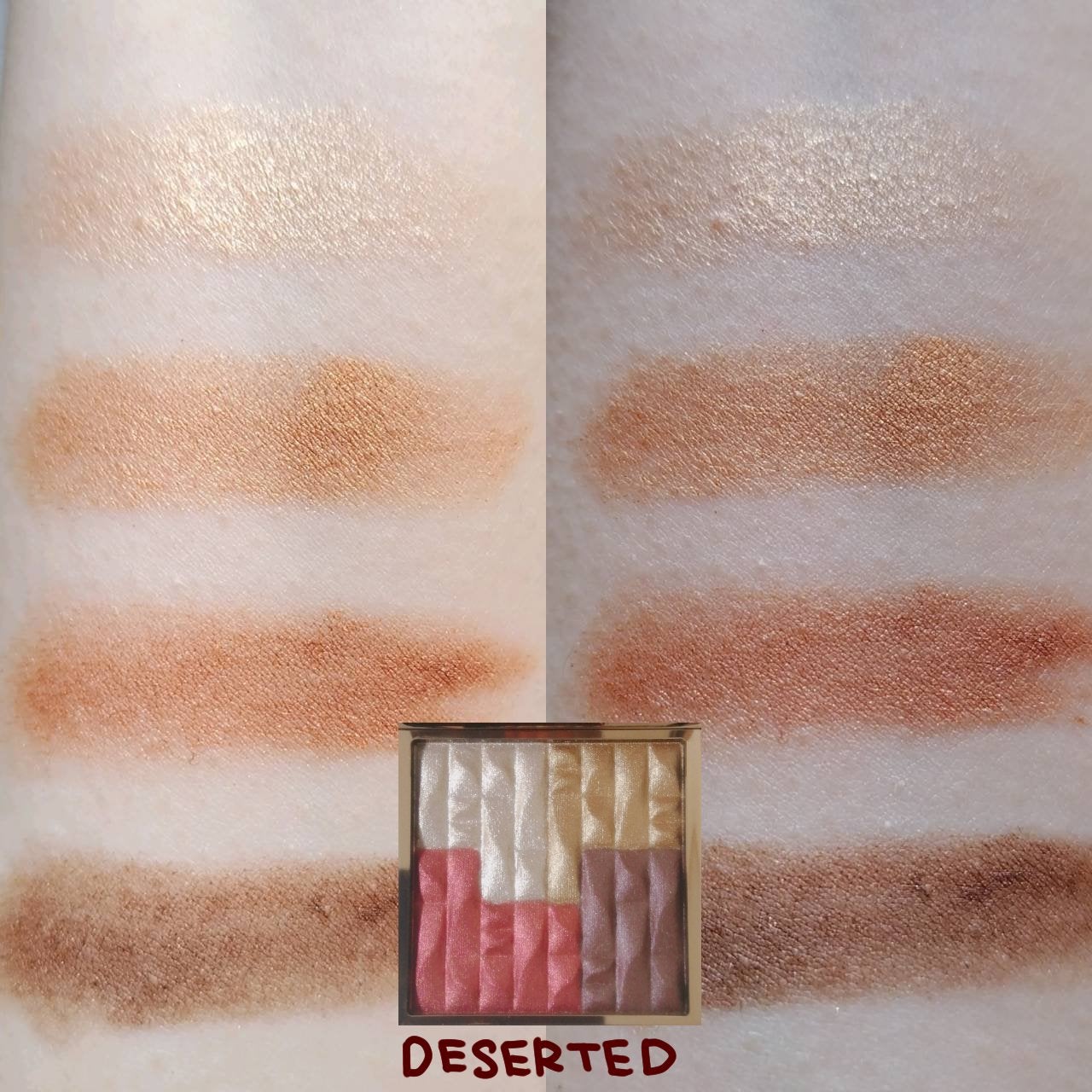 GODDESS GLOW SHIMMER BRICK/REVOLUTION PRO/マルチパレットを使ったクチコミ(3枚目)