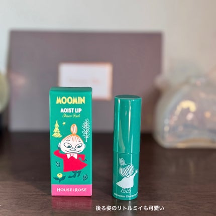 ムーミン モイストリップ RD/ハウス オブ ローゼ/リップクリームを使ったクチコミ(3枚目)