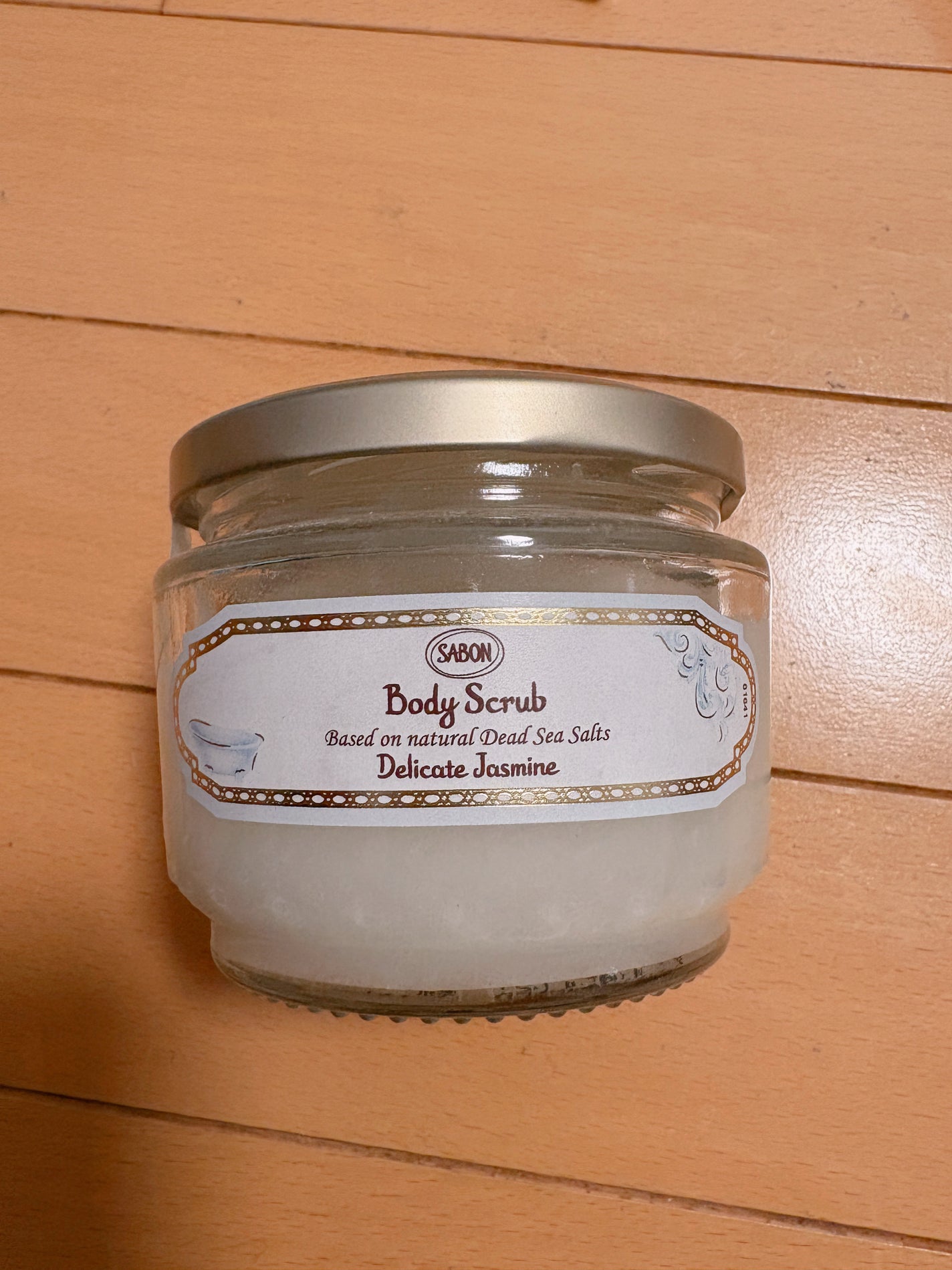 ボディスクラブ デリケート・ジャスミン/SABON/ボディスクラブを使ったクチコミ(1枚目)