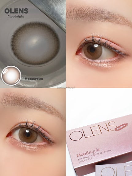 Moodnight 1day/OLENS/カラーコンタクトレンズを使ったクチコミ(2枚目)