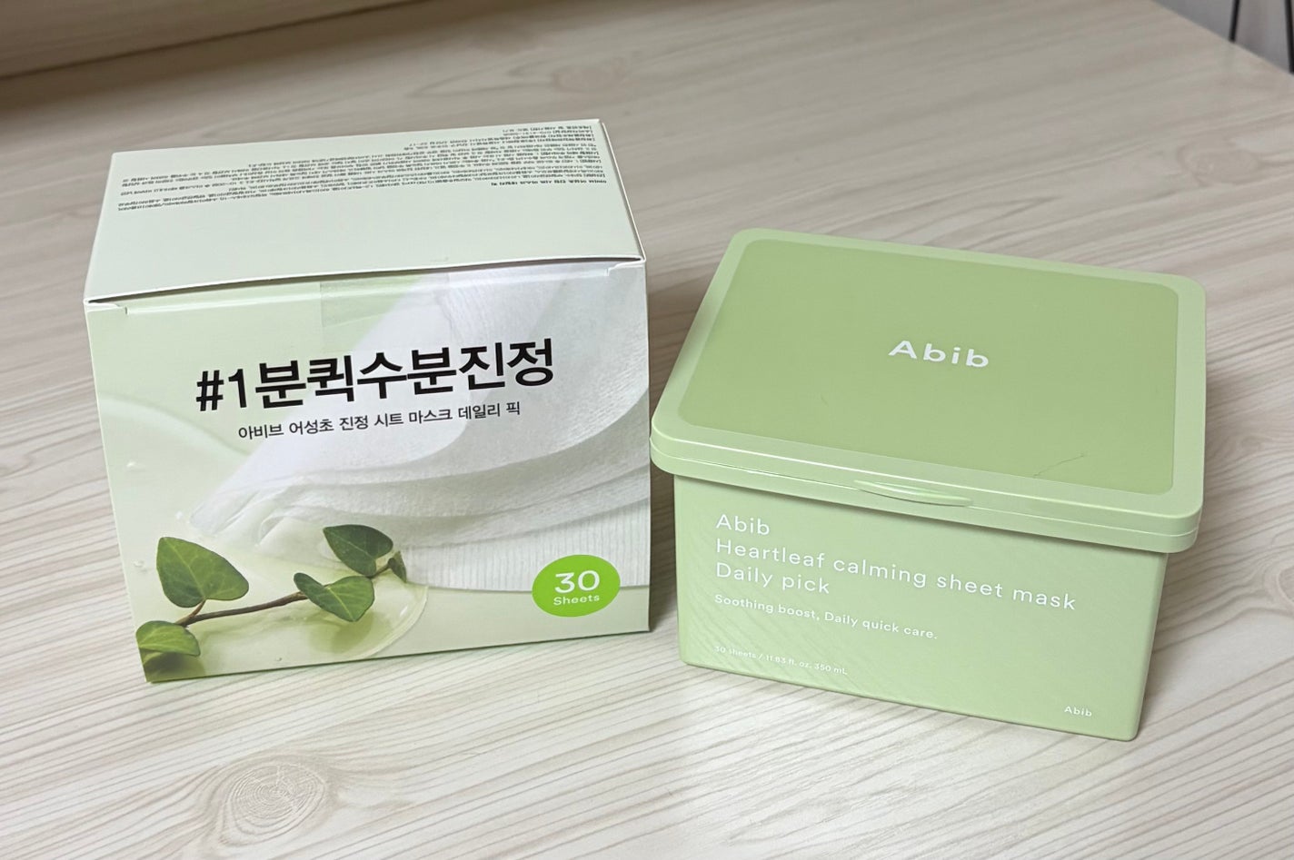 ドクダミシートマスクデイリーピック/Abib /シートマスク・パックを使ったクチコミ(1枚目)
