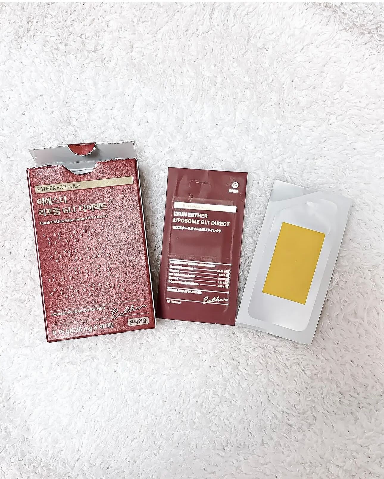 ヨエスターGLTダイレクトウルトラX/ESTHER FORMULA/美容サプリメントを使ったクチコミ(5枚目)