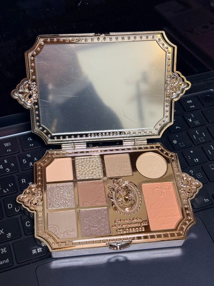 マット シルキーパウダーアイシャドウパレット/COLORROSE/アイシャドウパレットを使ったクチコミ(1枚目)