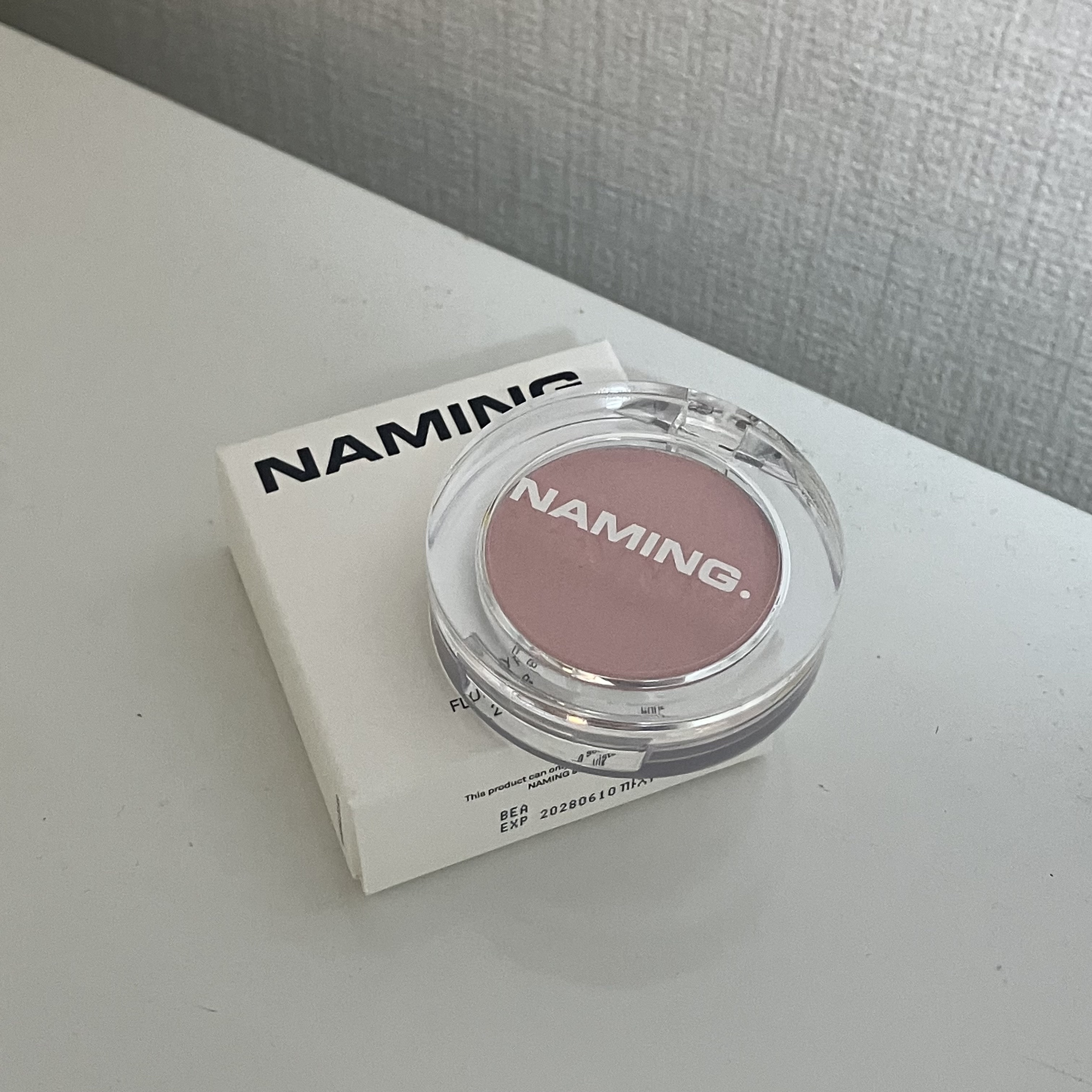 ネーミング フラッフィーパウダーブラッシュ/NAMING./パウダーチークを使ったクチコミ（1枚目）