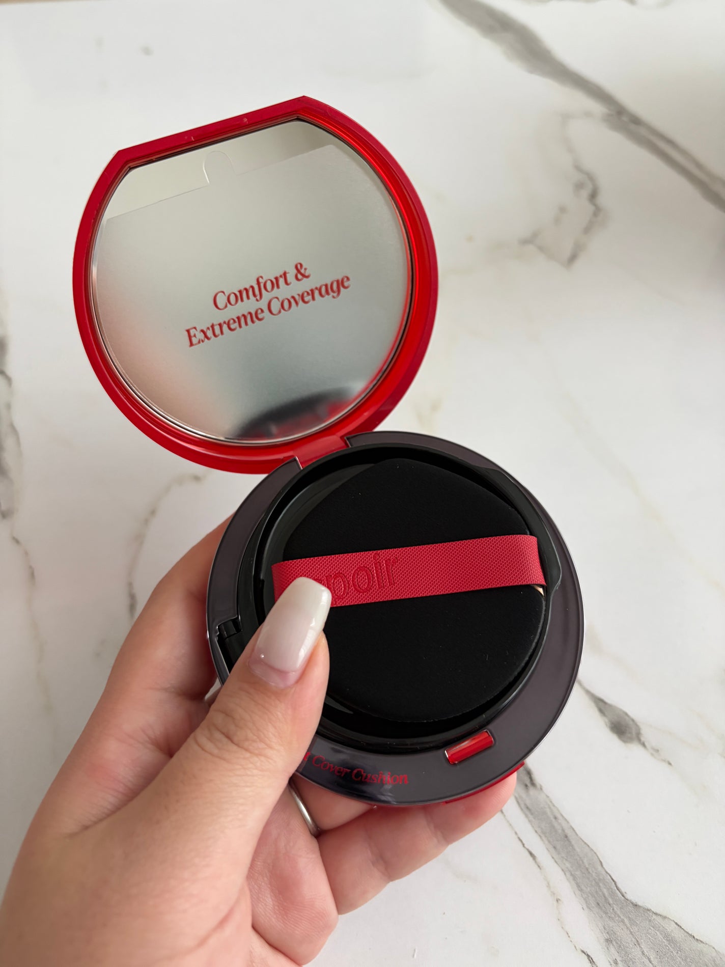 ビーベルベットカバークッション/espoir/クッションファンデーションを使ったクチコミ(2枚目)