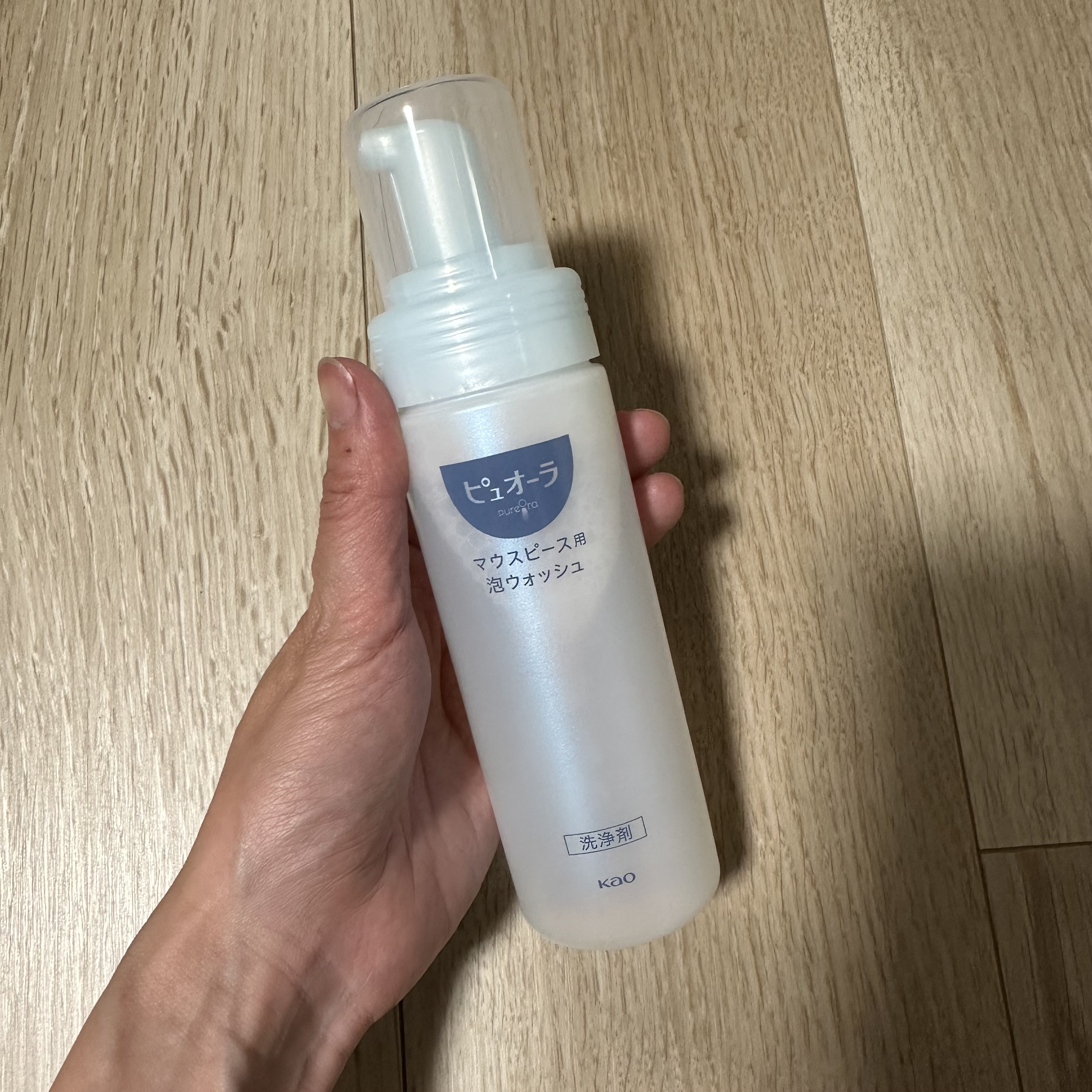 ピュオーラ　マウスピース用泡ウォッシュ 本体 150ml（約45回分）/ピュオーラ/その他オーラルケアを使ったクチコミ（2枚目）