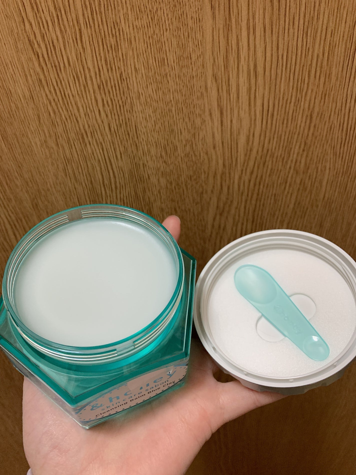 アンドハニー サボン クレンジングバーム ブルークレイ/&honey/クレンジングバームを使ったクチコミ(7枚目)