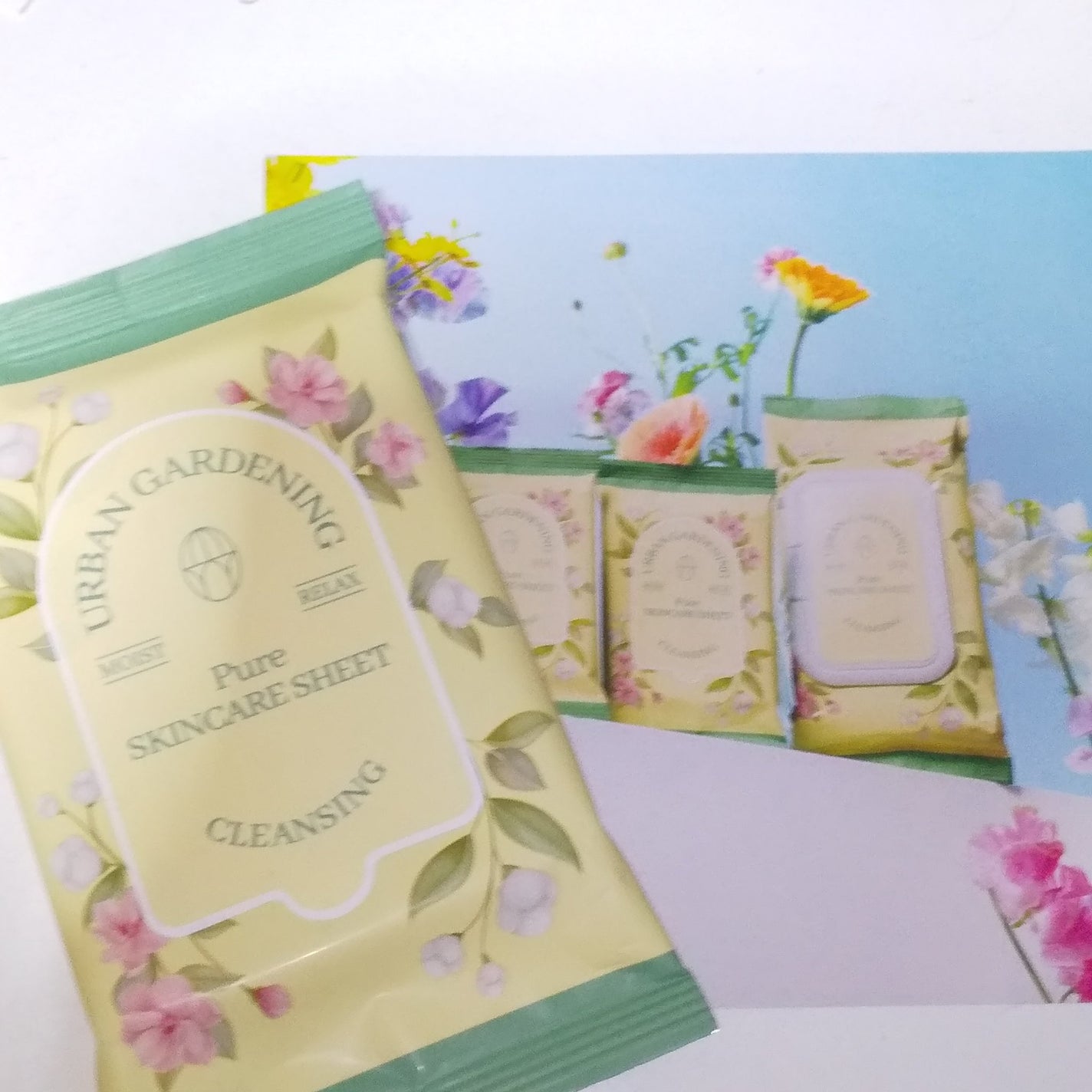 ピュアスキンケアシート/アーバンガーデニング/クレンジングシートを使ったクチコミ(3枚目)