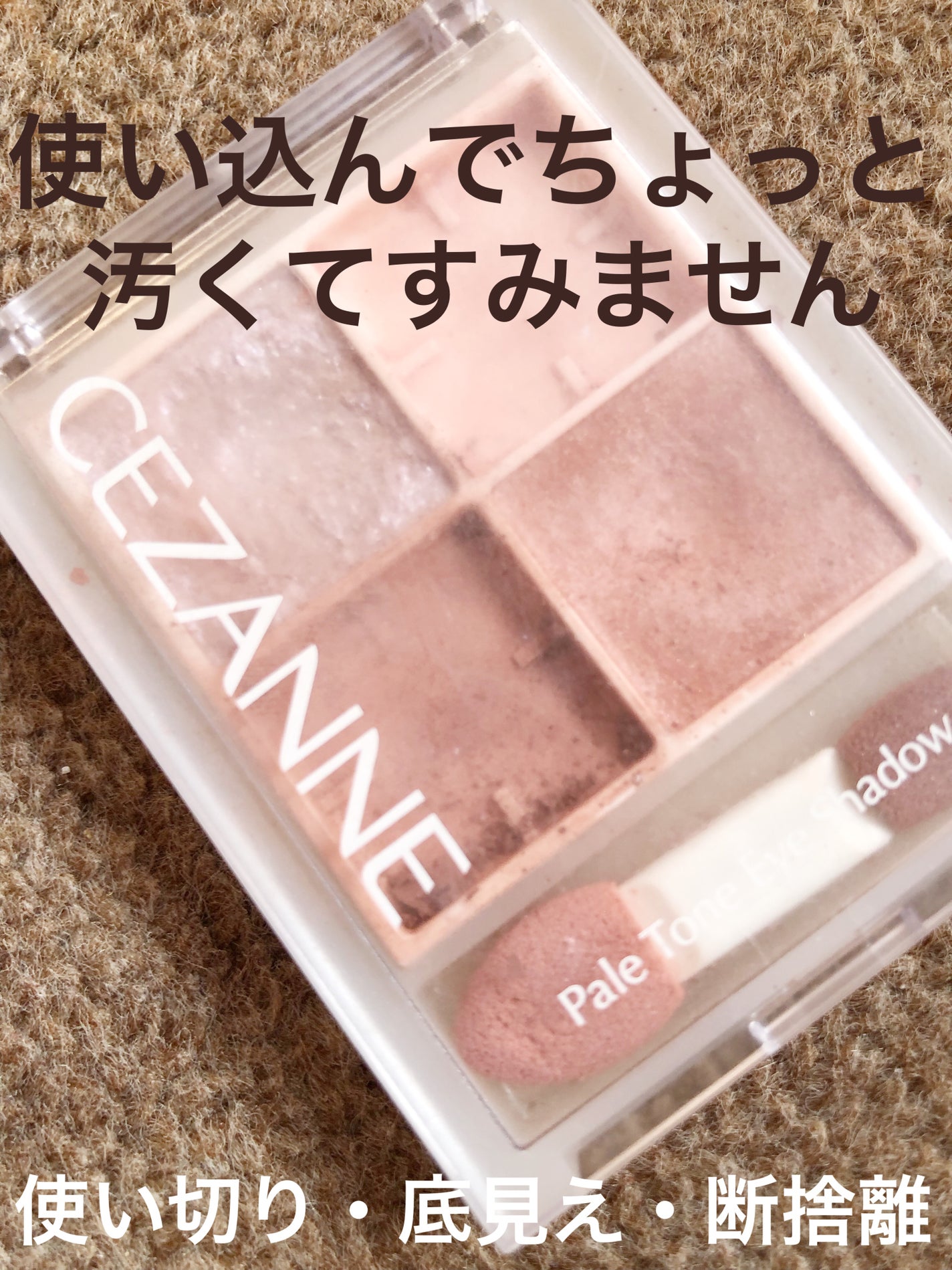 ペールトーンアイシャドウ/CEZANNE/アイシャドウを使ったクチコミ(1枚目)