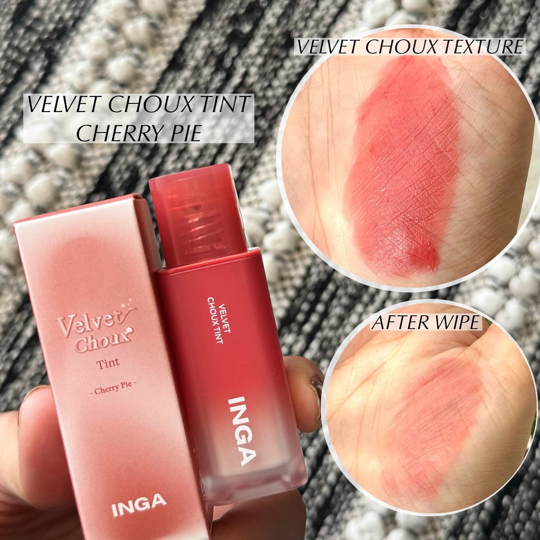 ウォーターグローリップティント/INGA/リップティントを使ったクチコミ（3枚目）