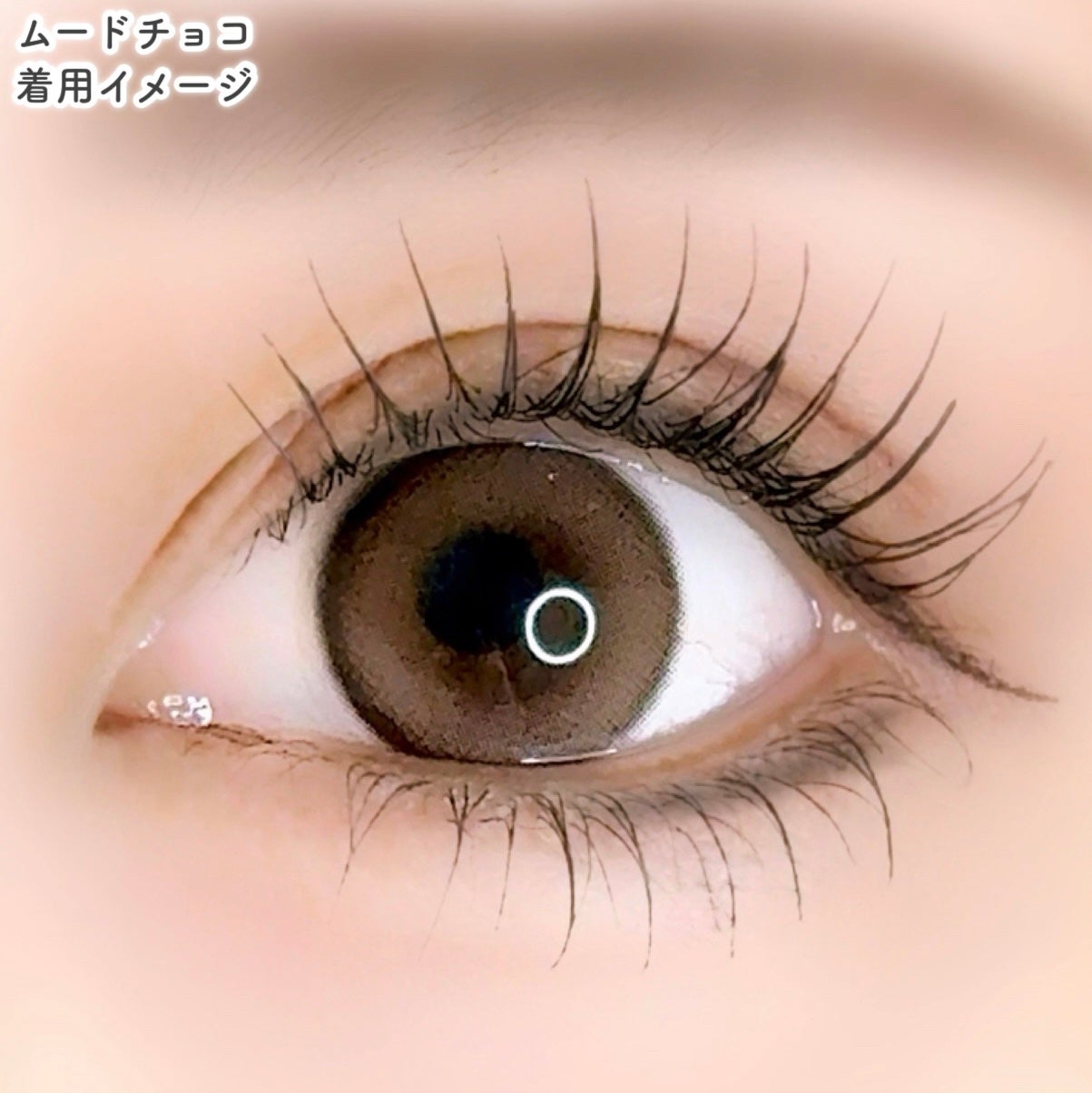 Moodnight 1Month/OLENS/カラーコンタクトレンズを使ったクチコミ(3枚目)