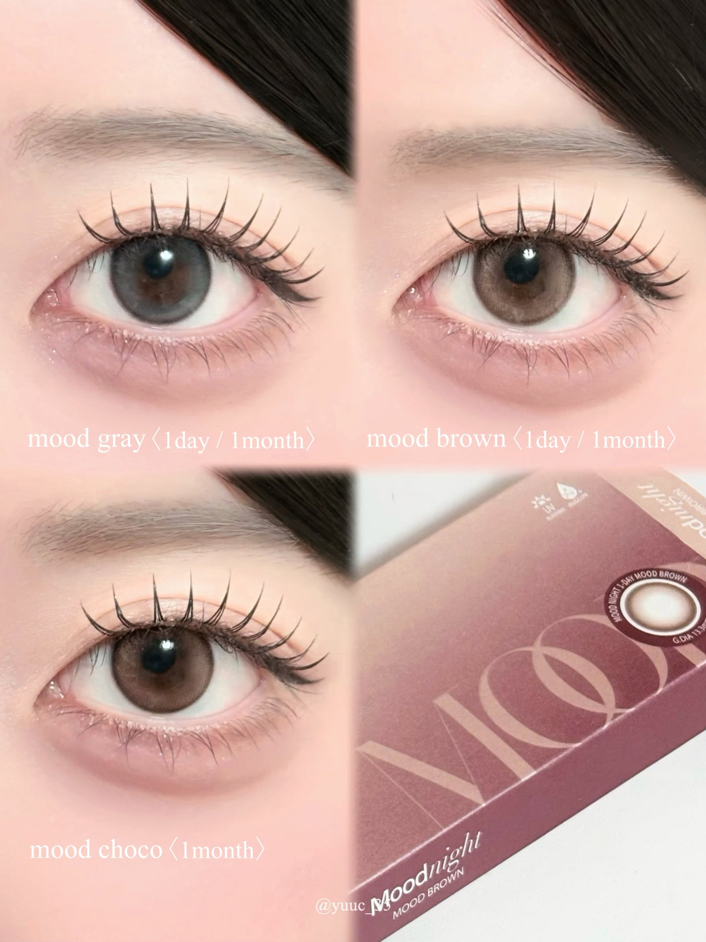 Moodnight 1day/OLENS/カラーコンタクトレンズを使ったクチコミ(5枚目)