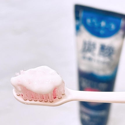 ピュオーラ 炭酸ハミガキ【医薬部外品】/ピュオーラ/歯磨き粉を使ったクチコミ(4枚目)