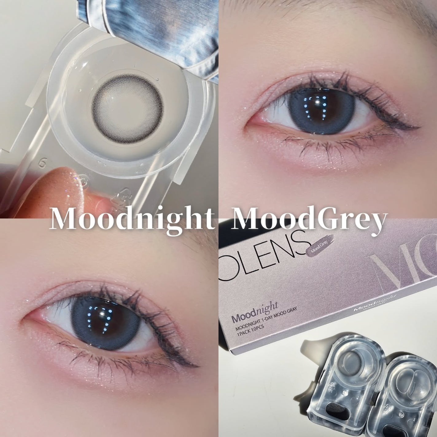 Moodnight 1Month/OLENS/カラーコンタクトレンズを使ったクチコミ(4枚目)