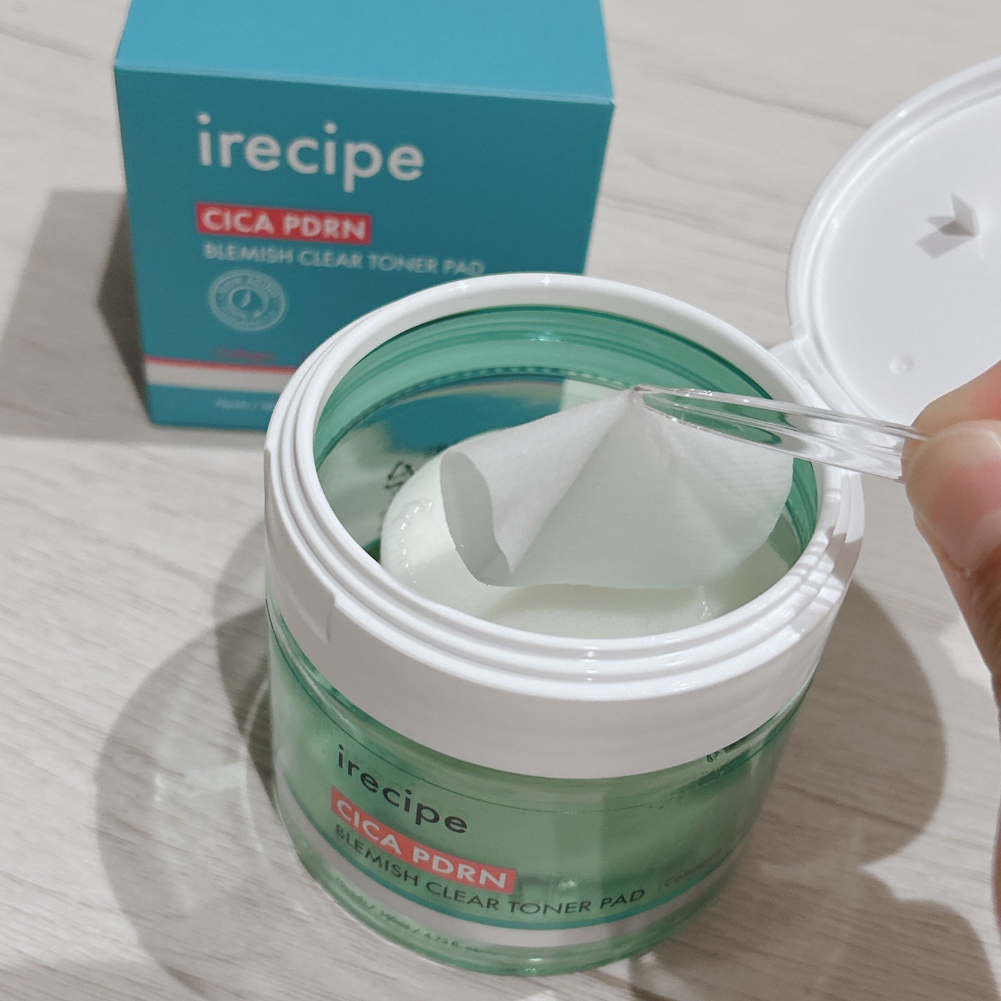 シカ PDRN 跡 クリアー トナーパッド/irecipe/トナーパッドを使ったクチコミ(3枚目)