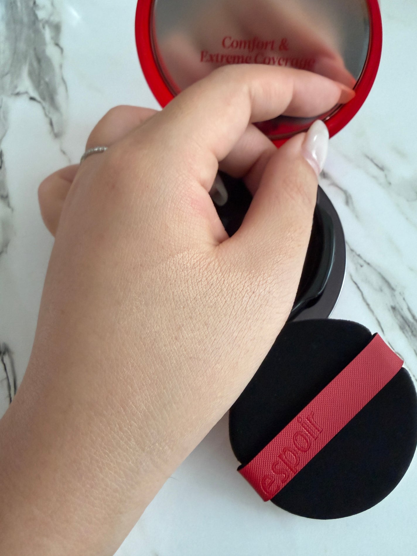 ビーベルベットカバークッション/espoir/クッションファンデーションを使ったクチコミ(3枚目)