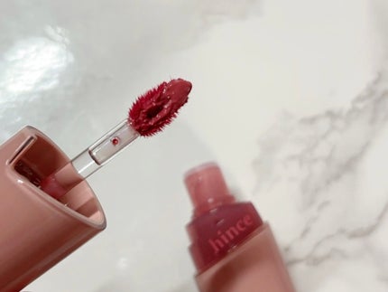 ロウグロウジェルティント/hince/リップティントを使ったクチコミ(3枚目)