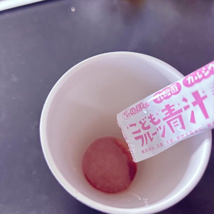 こどもフルーツ青汁/スクスクのっぽくん/青汁を使ったクチコミ(6枚目)