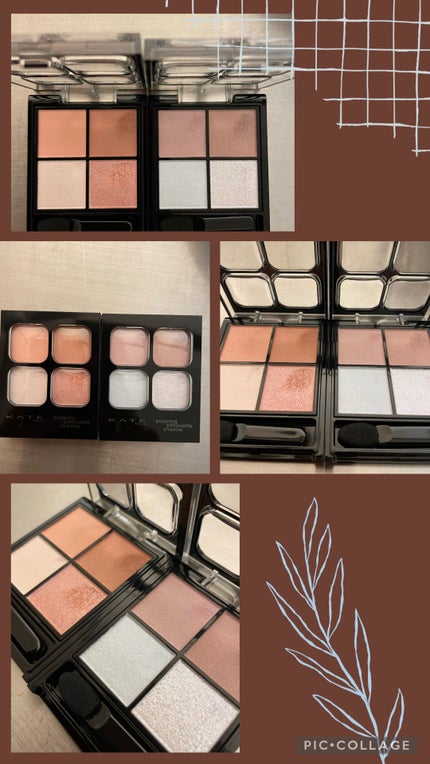 ケイト ポッピングシルエットシャドウ/KATE/アイシャドウパレットを使ったクチコミ(1枚目)