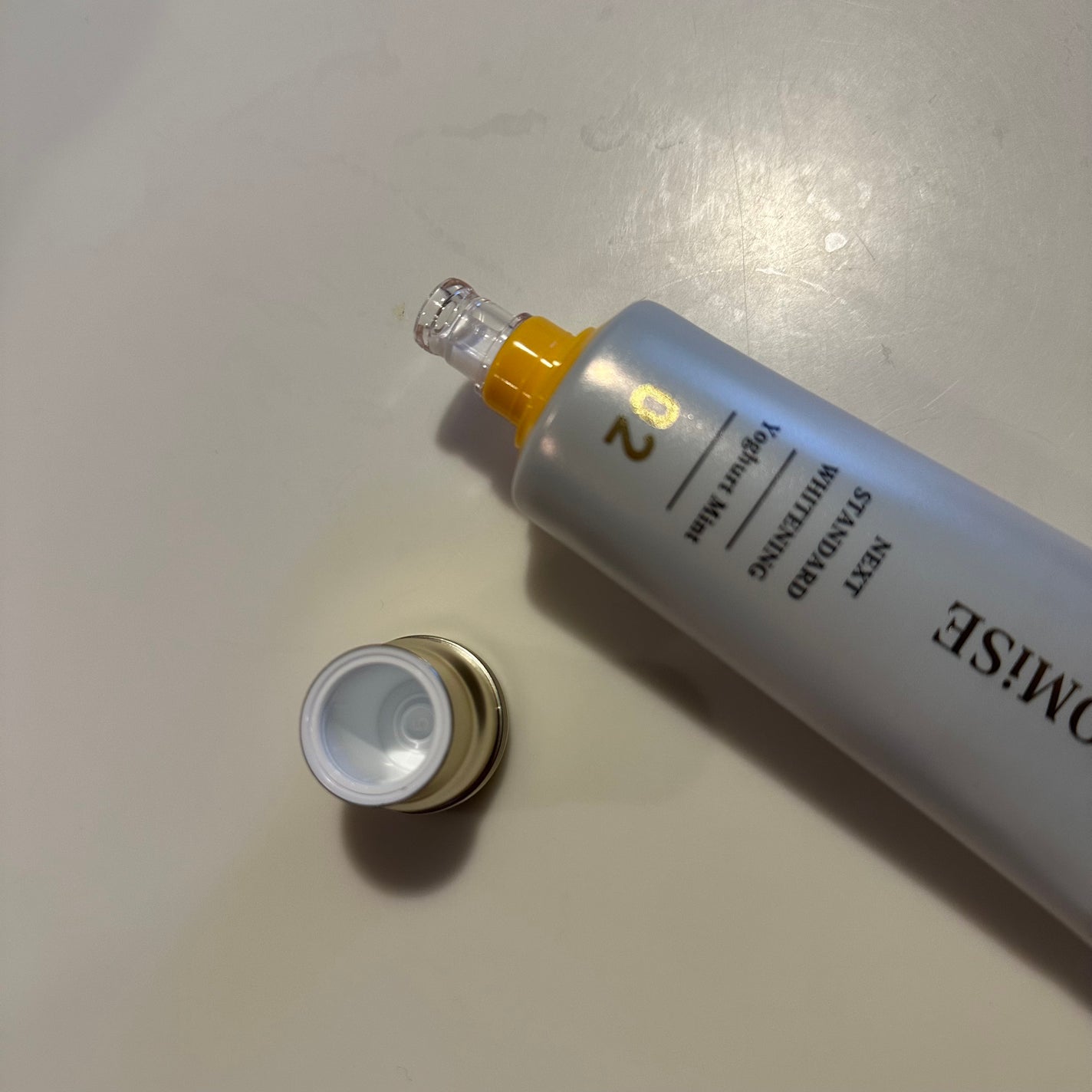 ホワイトプロミス 美白*+むし歯予防*/WHiTE PROMiSE/歯磨き粉を使ったクチコミ(3枚目)